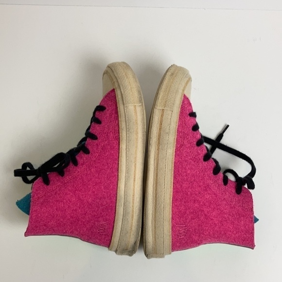 Converse x JW Anderson Chuck 70 Hi Felt Women’s Sz 6 Streetwear Unique Punk Y2K - Picture 14 of 16